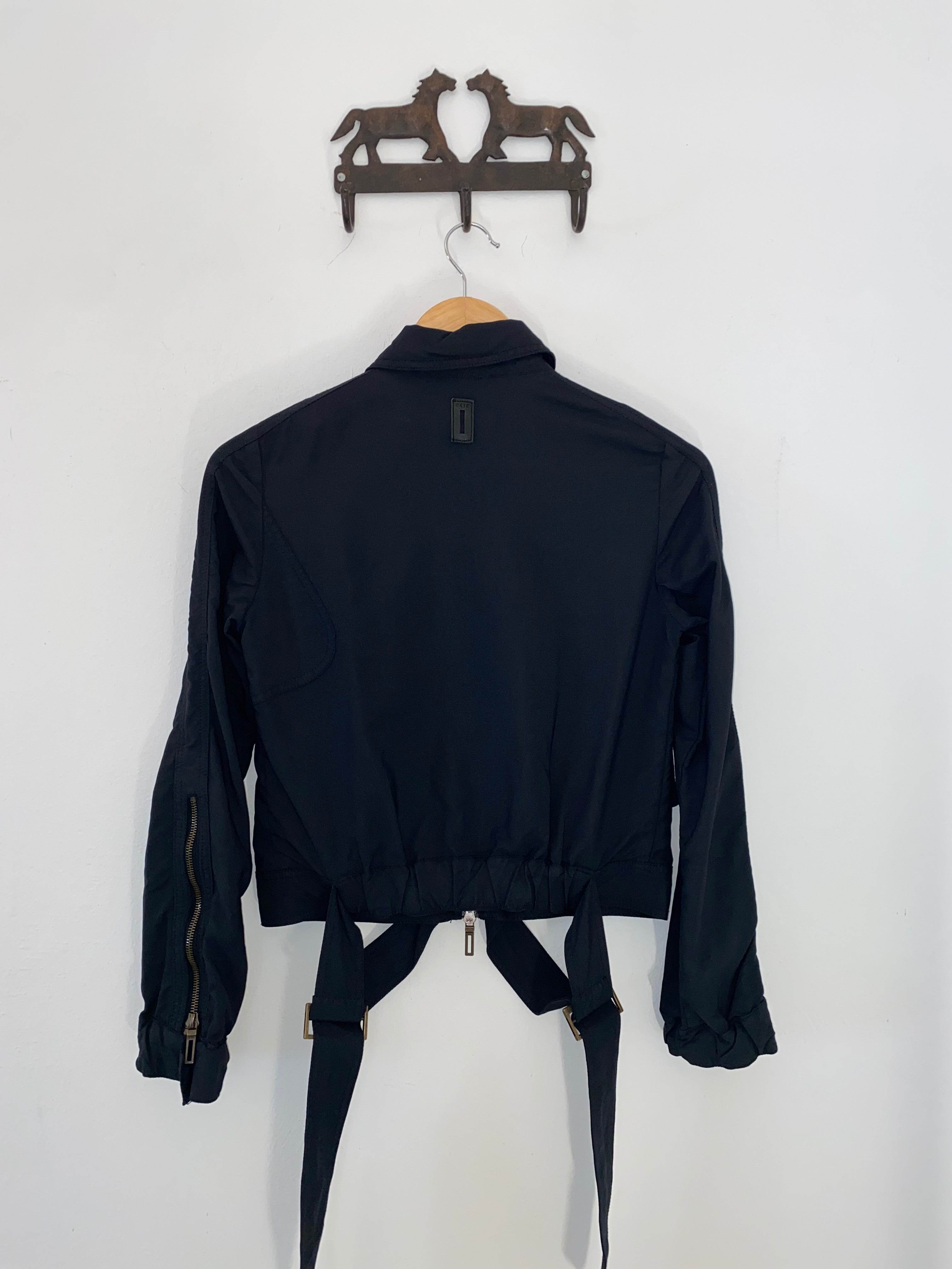 Black lightweight jacket