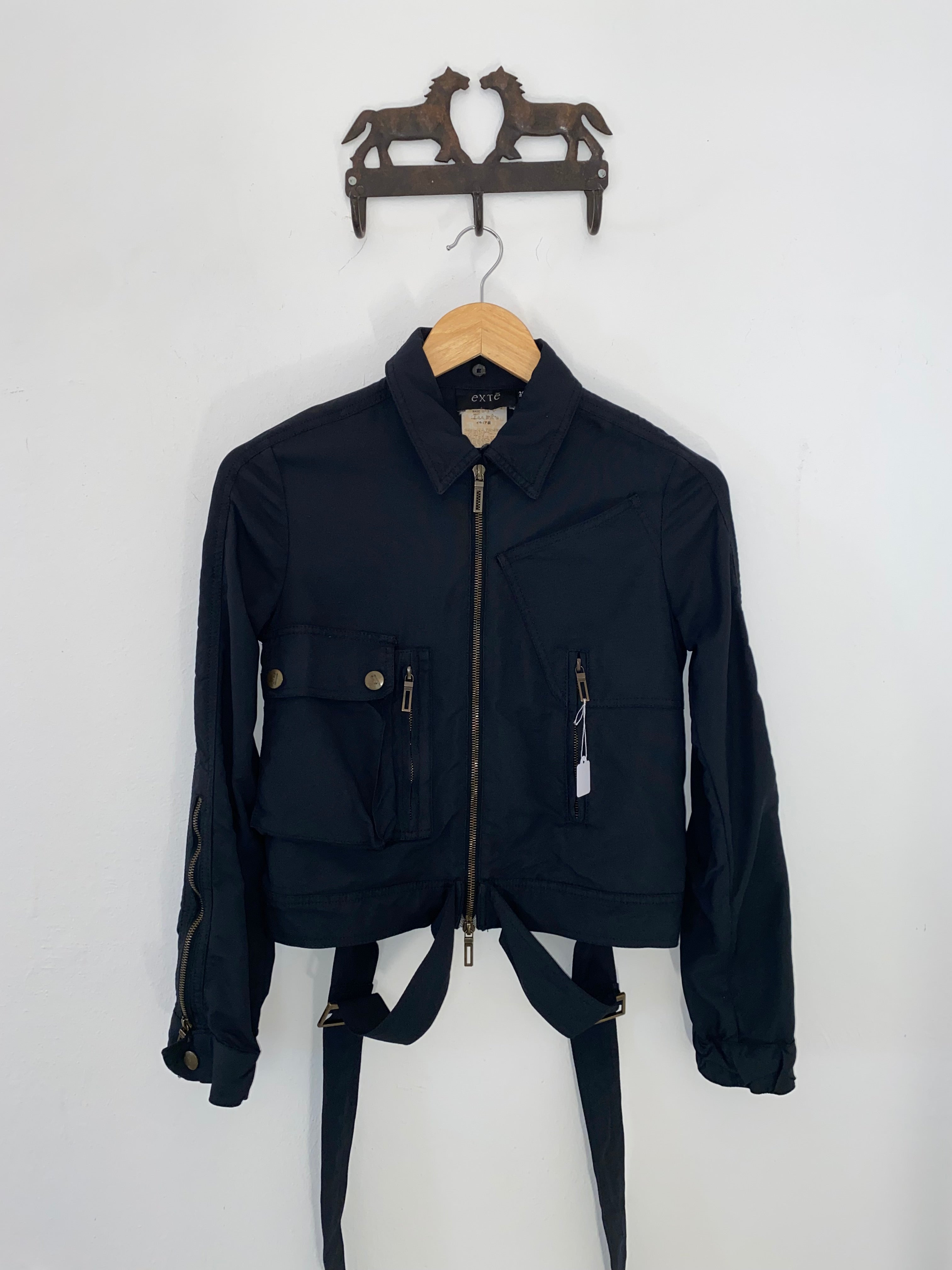 Black lightweight jacket