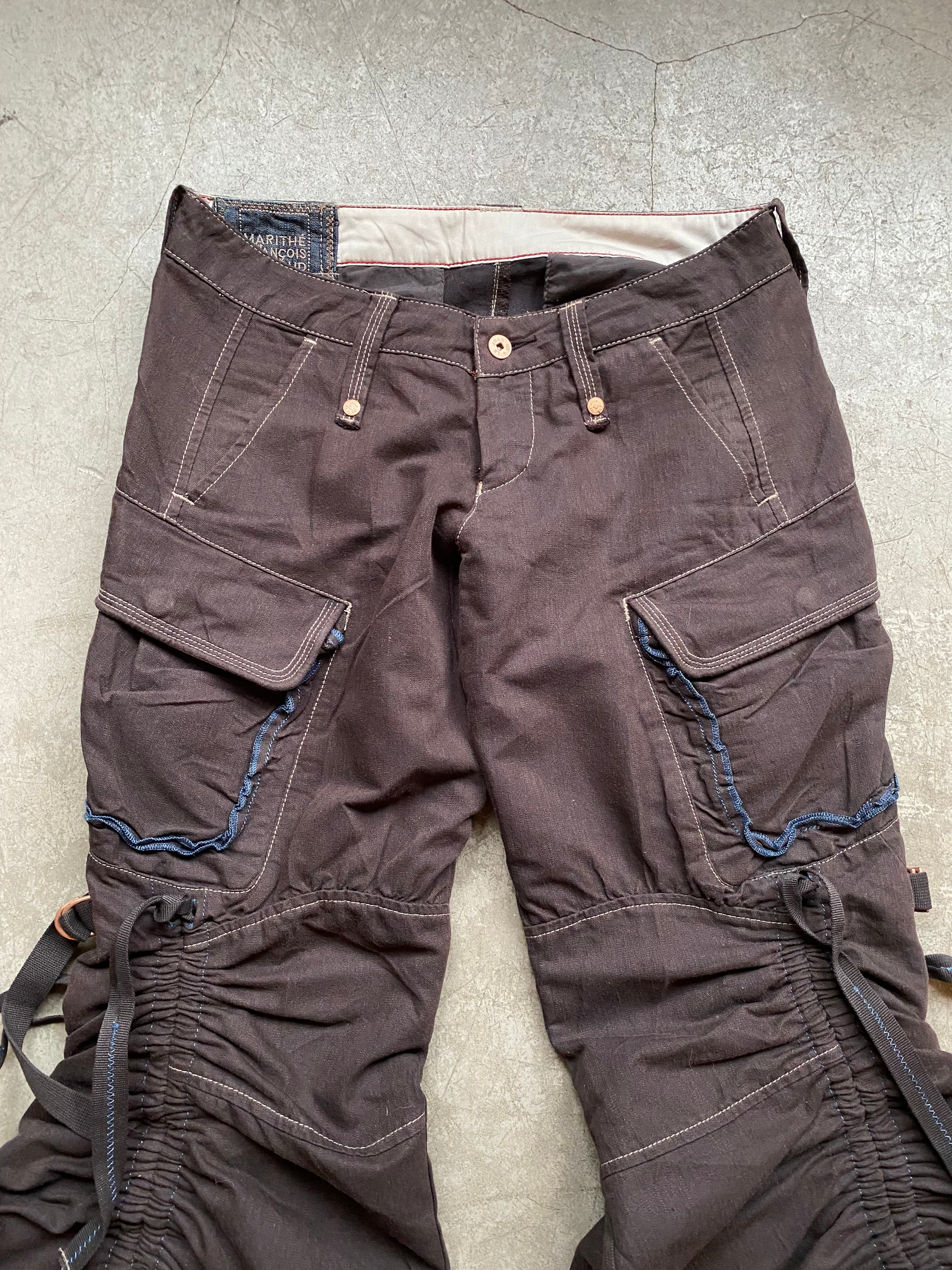 Marithé + François Girbaud brown trousers