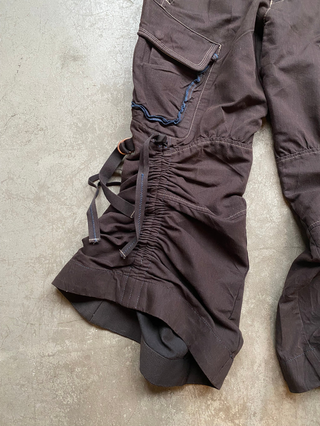 Marithé + François Girbaud brown trousers