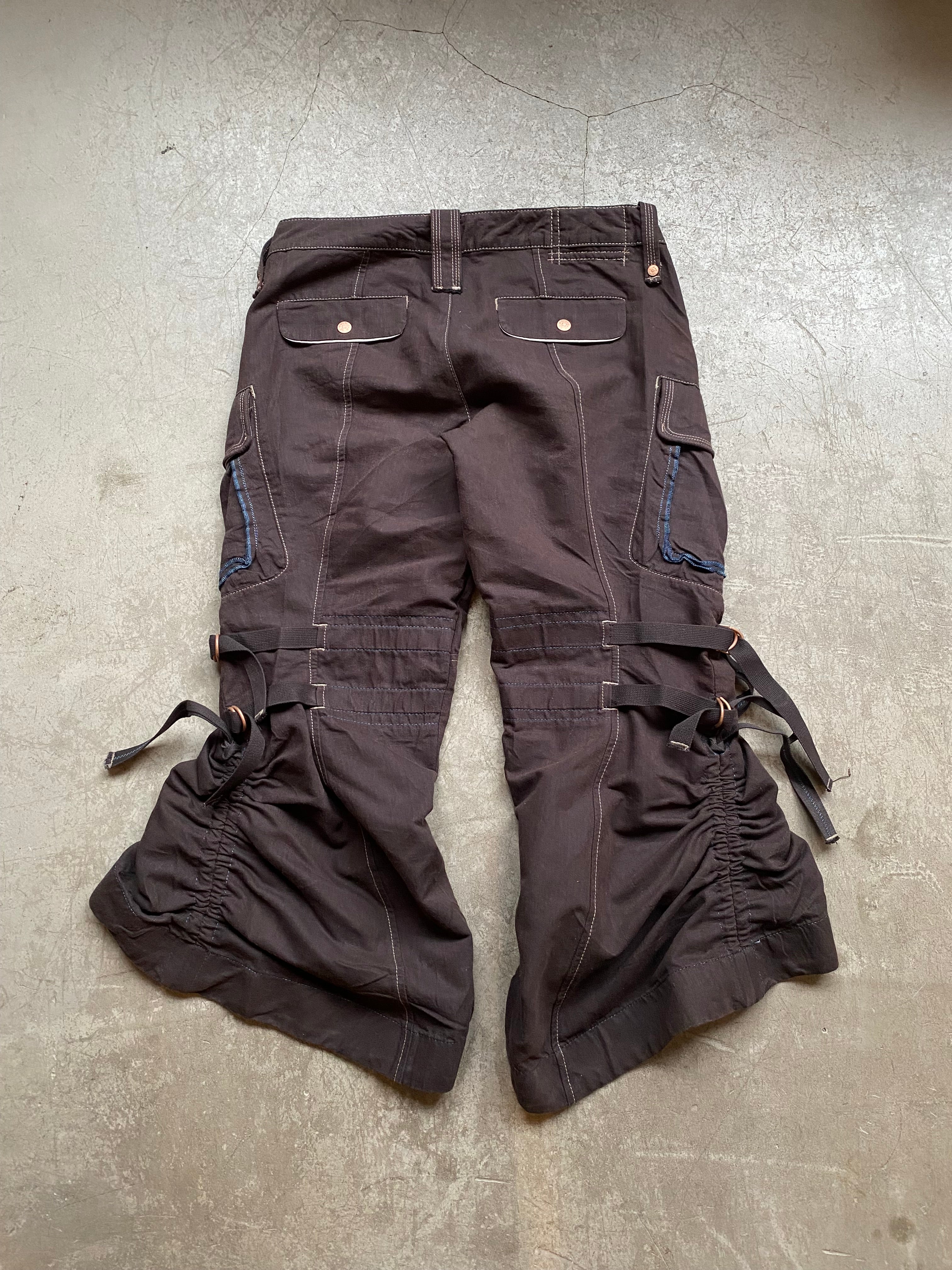 Marithé + François Girbaud brown trousers
