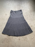 Winter pleated skirt