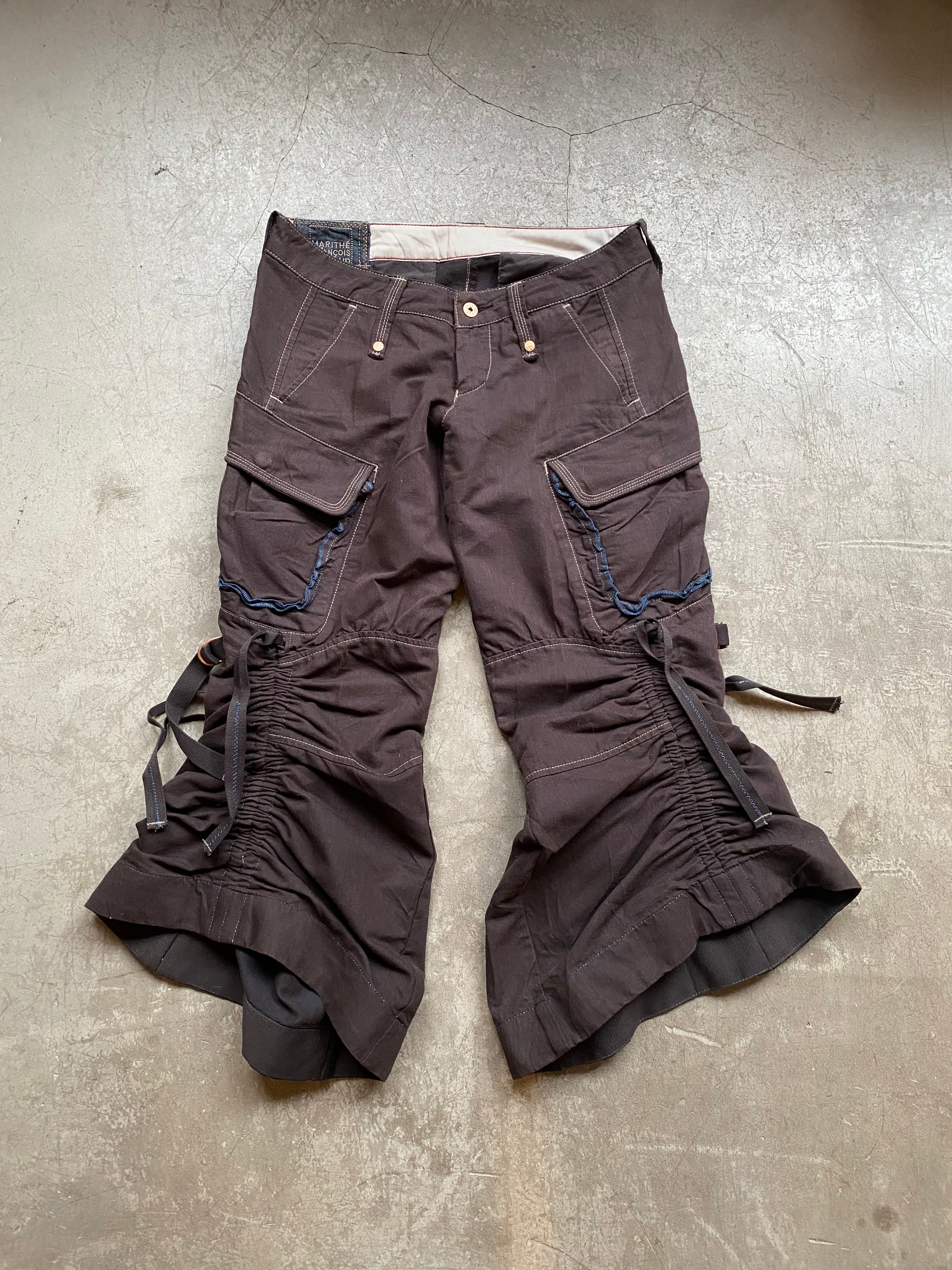 Marithé + François Girbaud brown trousers
