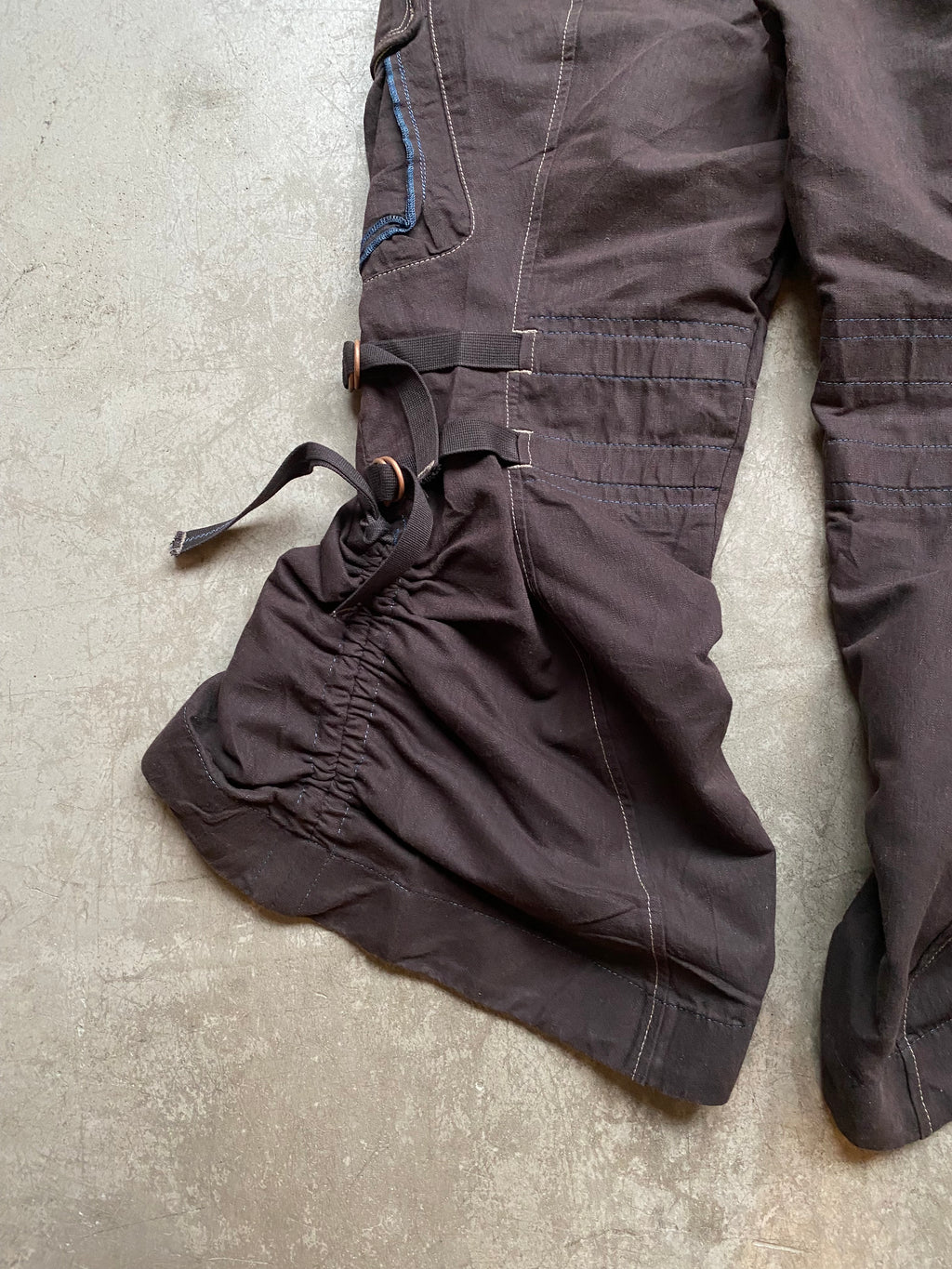 Marithé + François Girbaud brown trousers