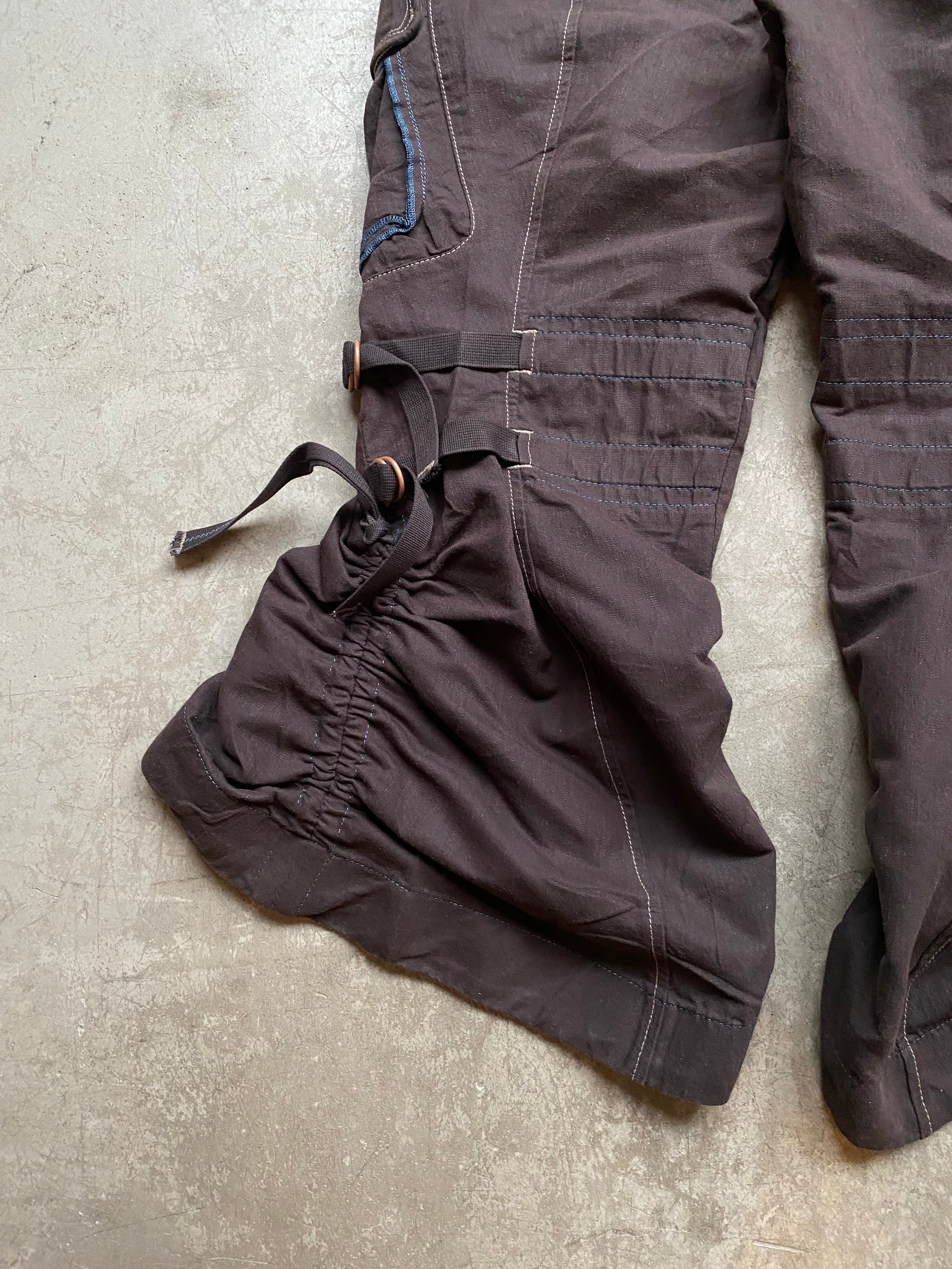 Marithé + François Girbaud brown trousers