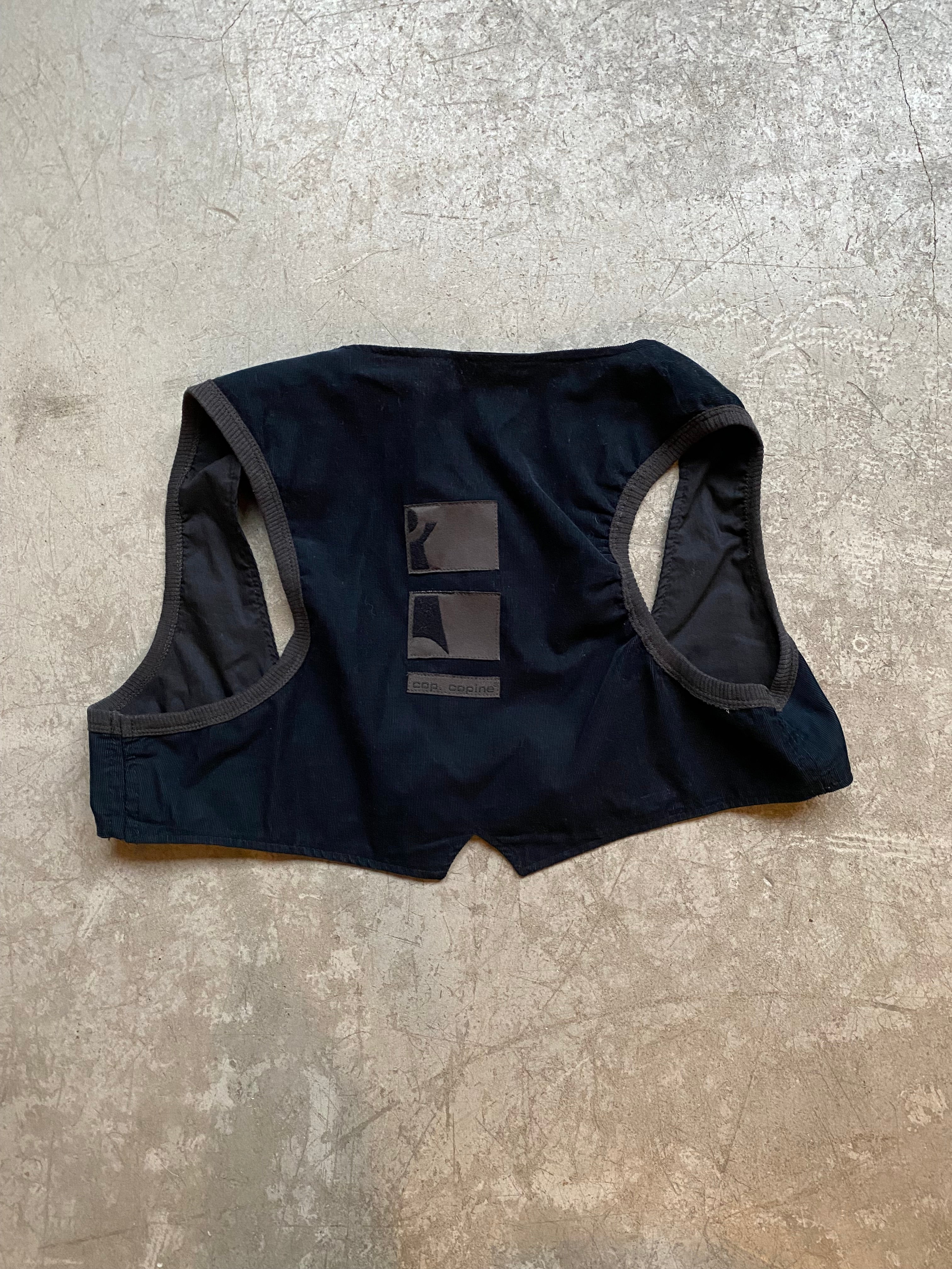 Cop Copine cropped gilet