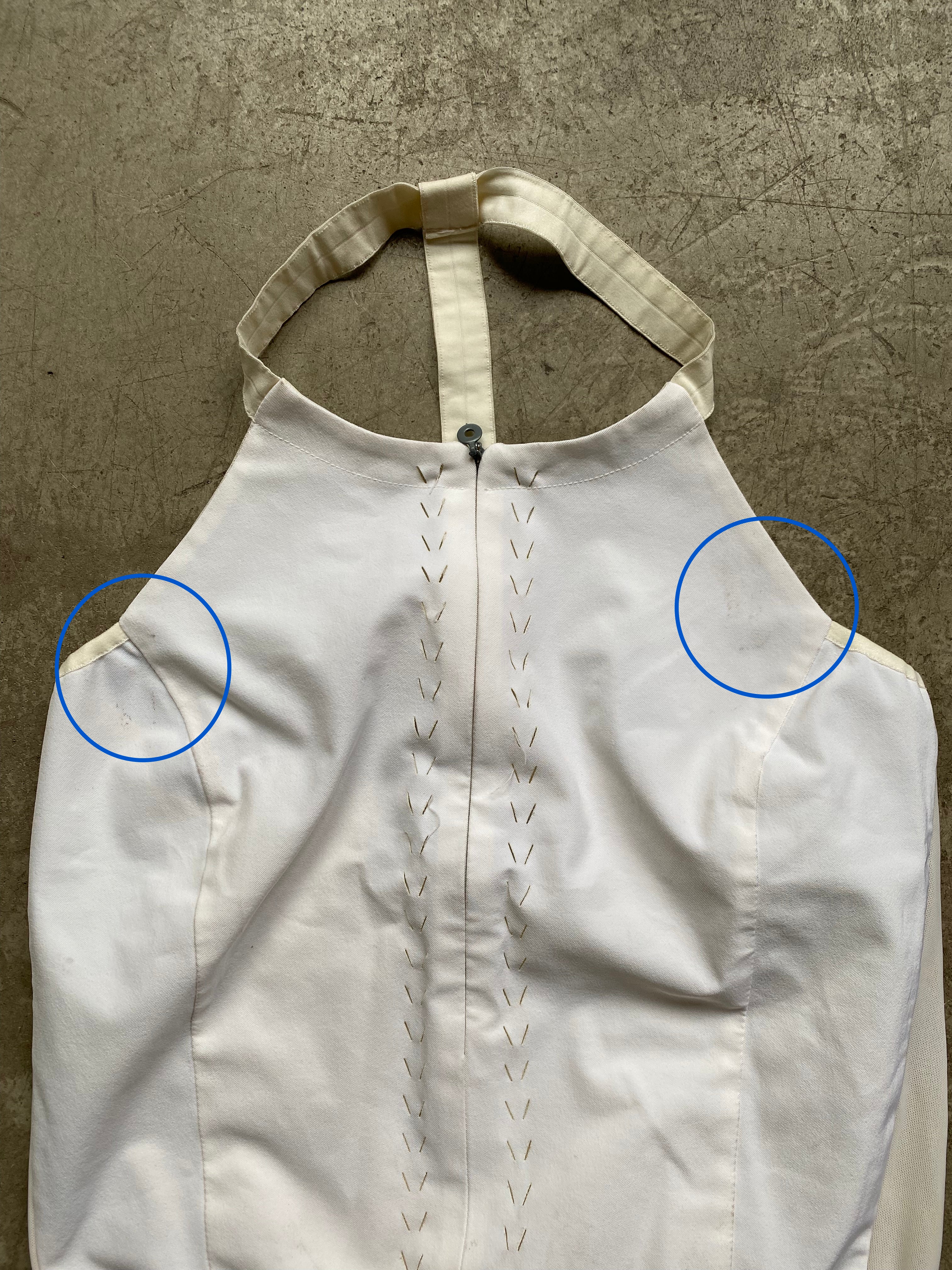 White halter top by MARITHÉ FRANÇOIS GIRBAUD