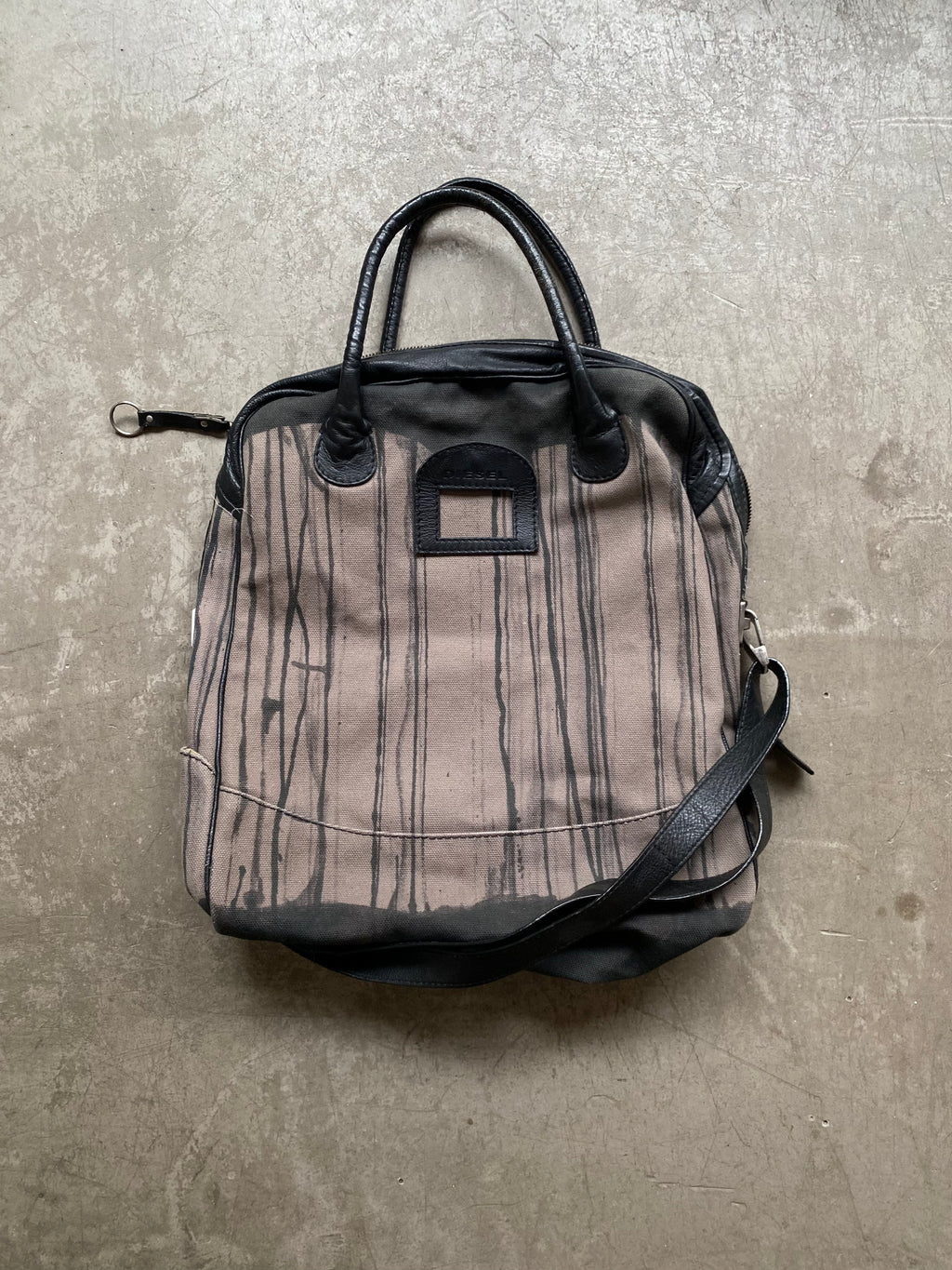 Diesel canvas handbag