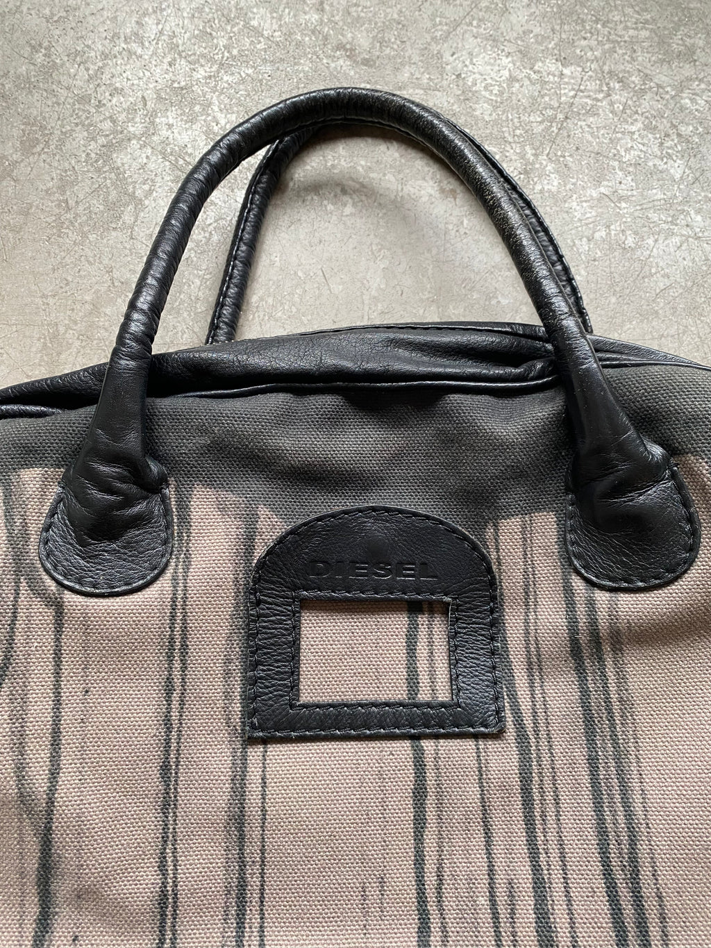 Diesel canvas handbag