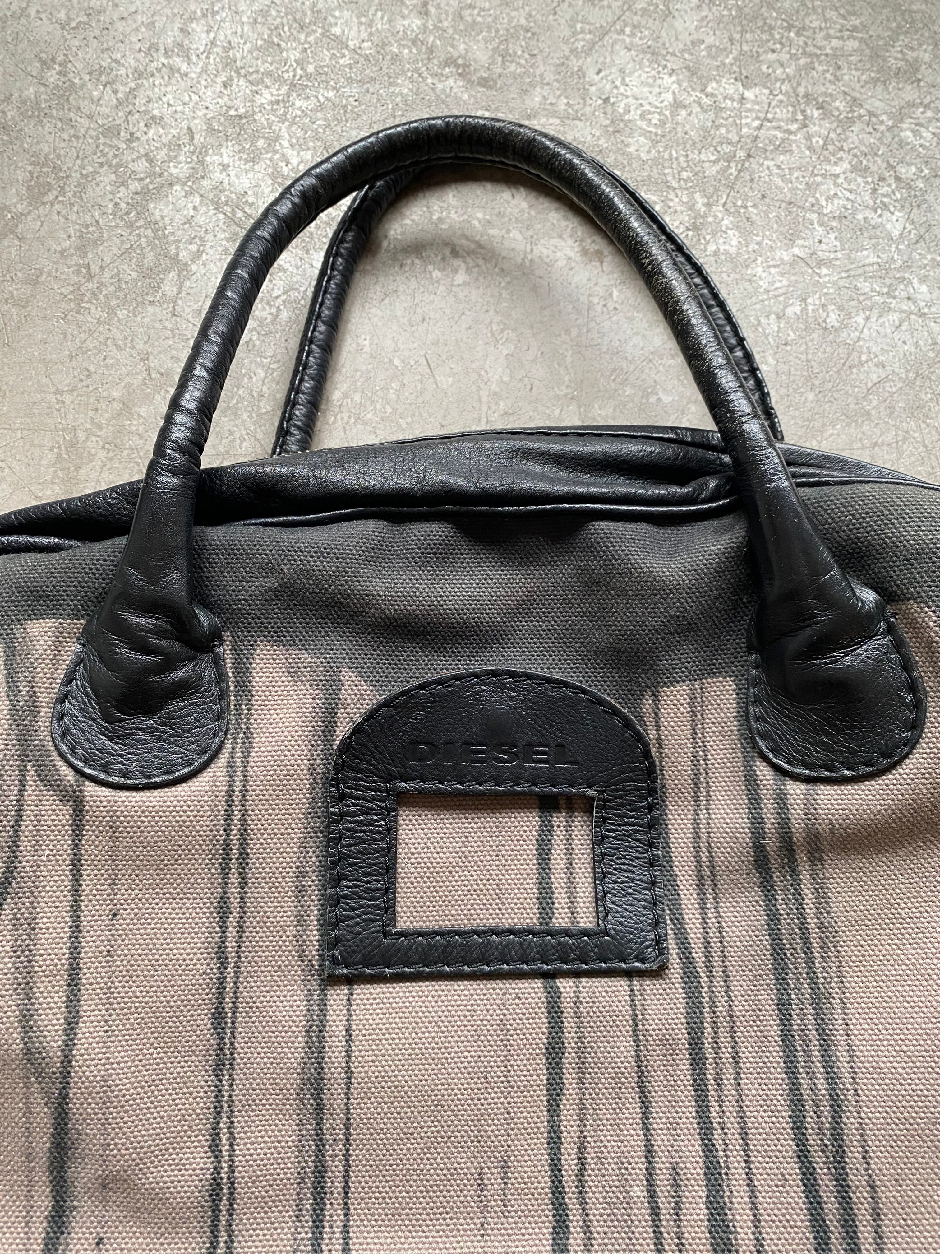 Diesel canvas handbag